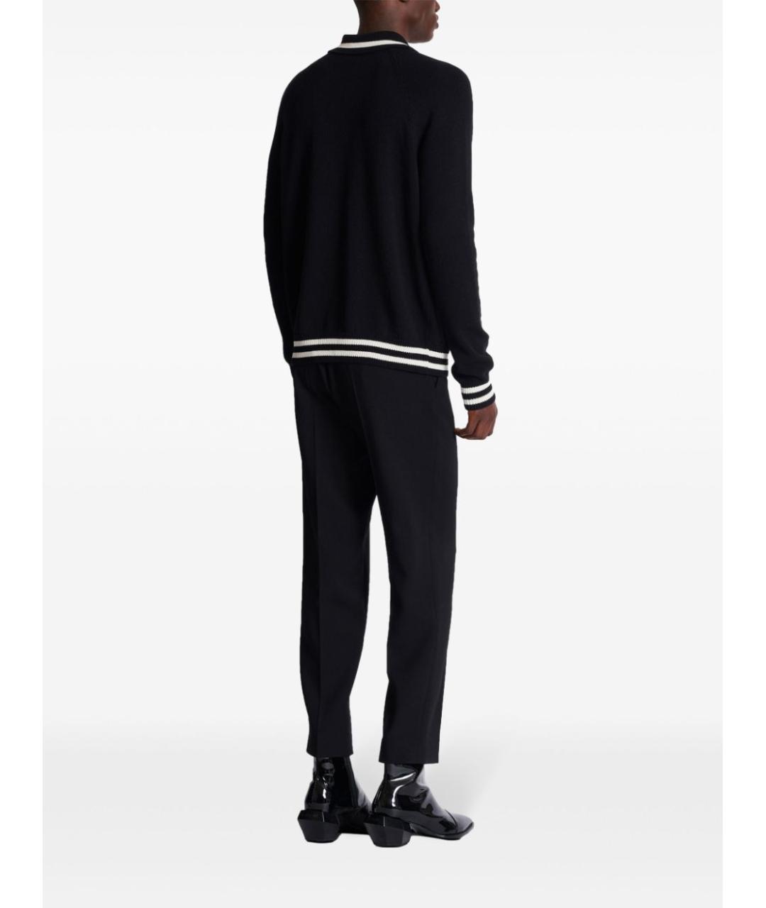 BALMAIN Черный шерстяной джемпер / свитер, фото 2