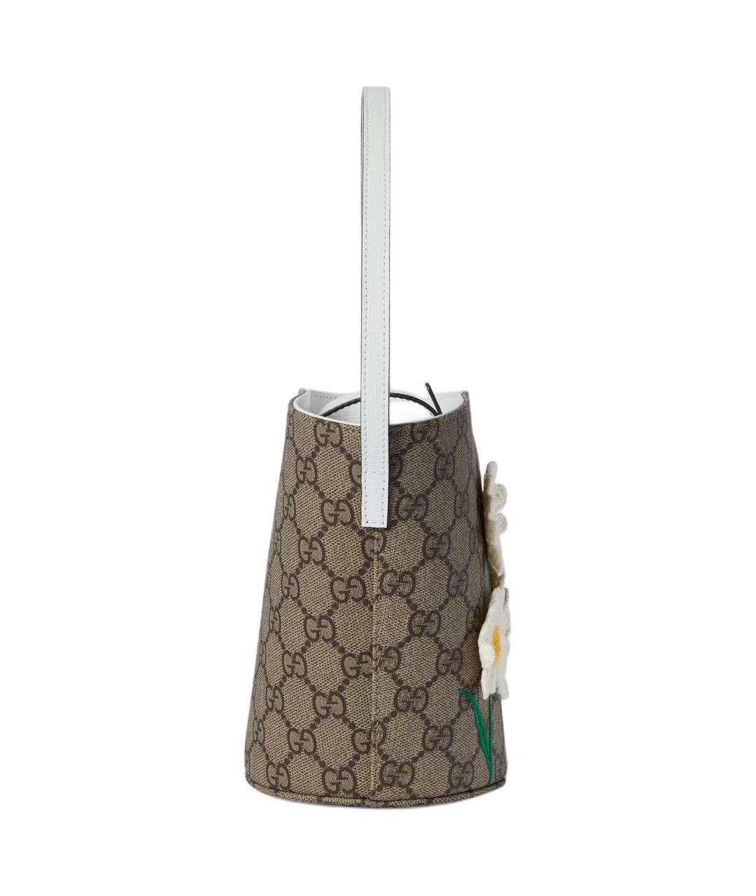 GUCCI Коричневая сумка с короткими ручками, фото 3