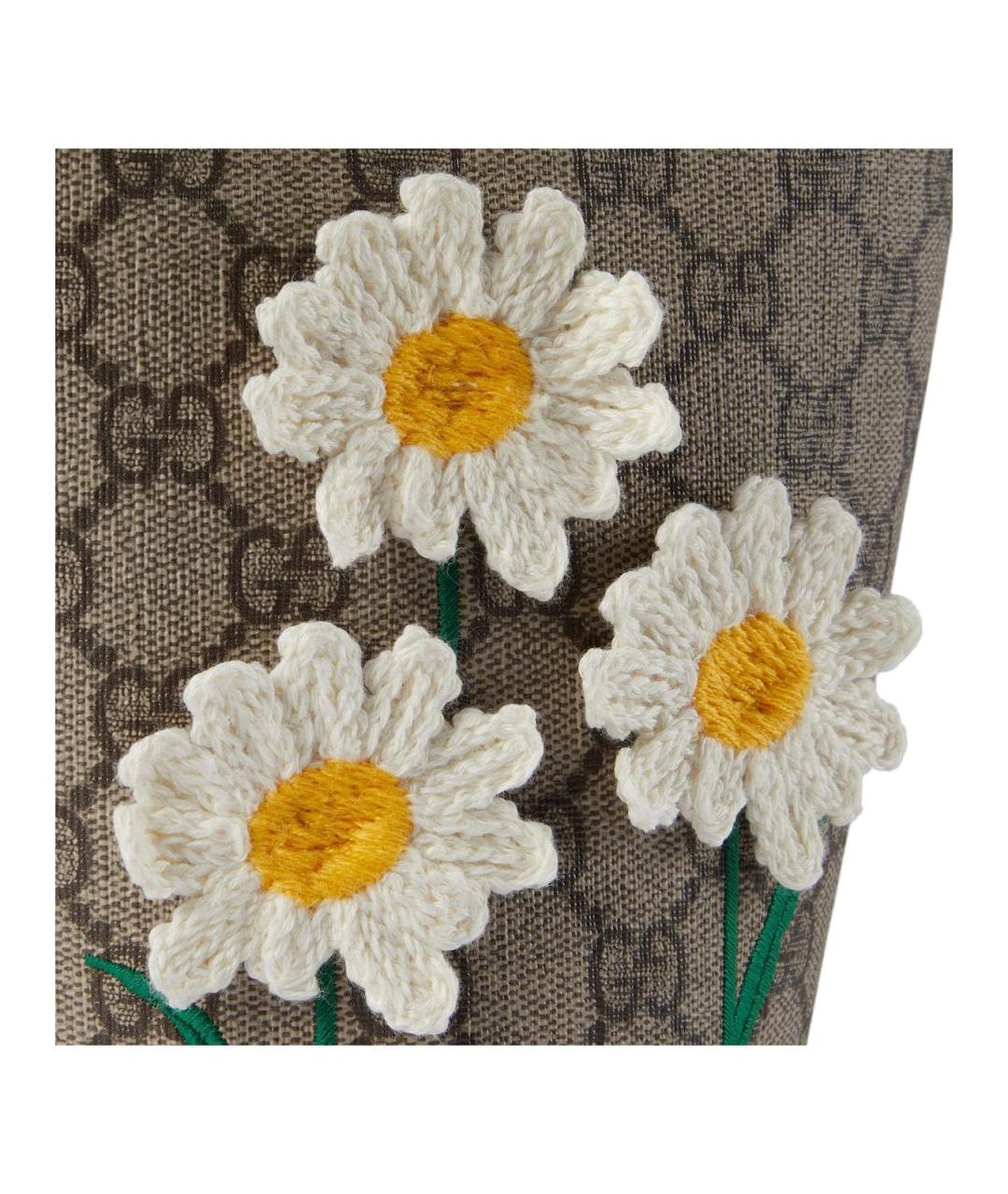 GUCCI Коричневая сумка с короткими ручками, фото 7