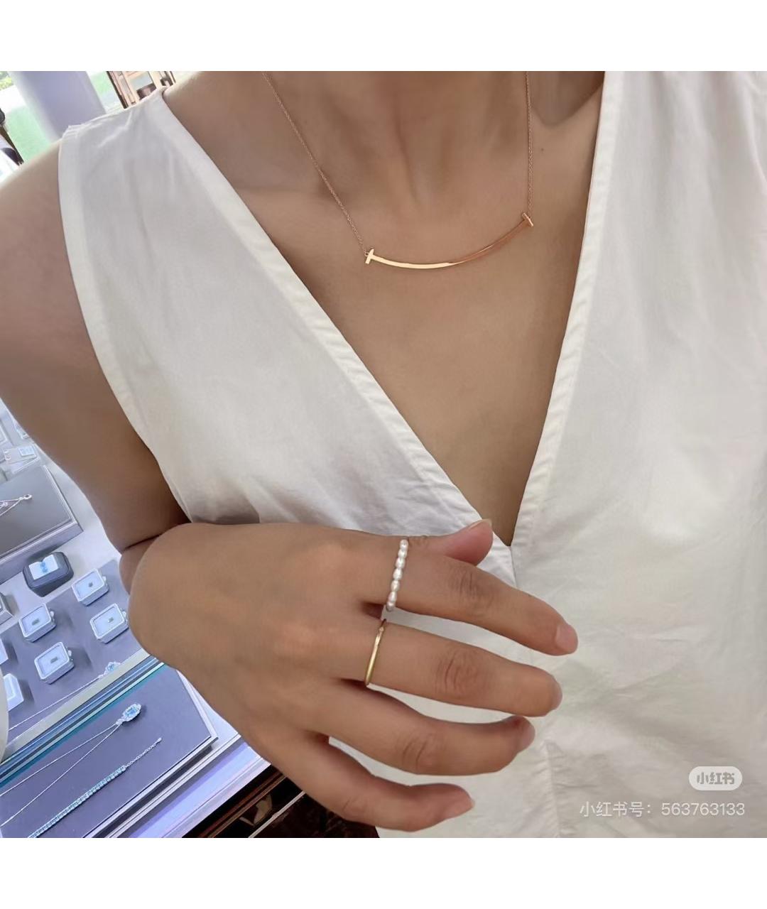 TIFFANY&CO Золотое колье из розового золота, фото 5