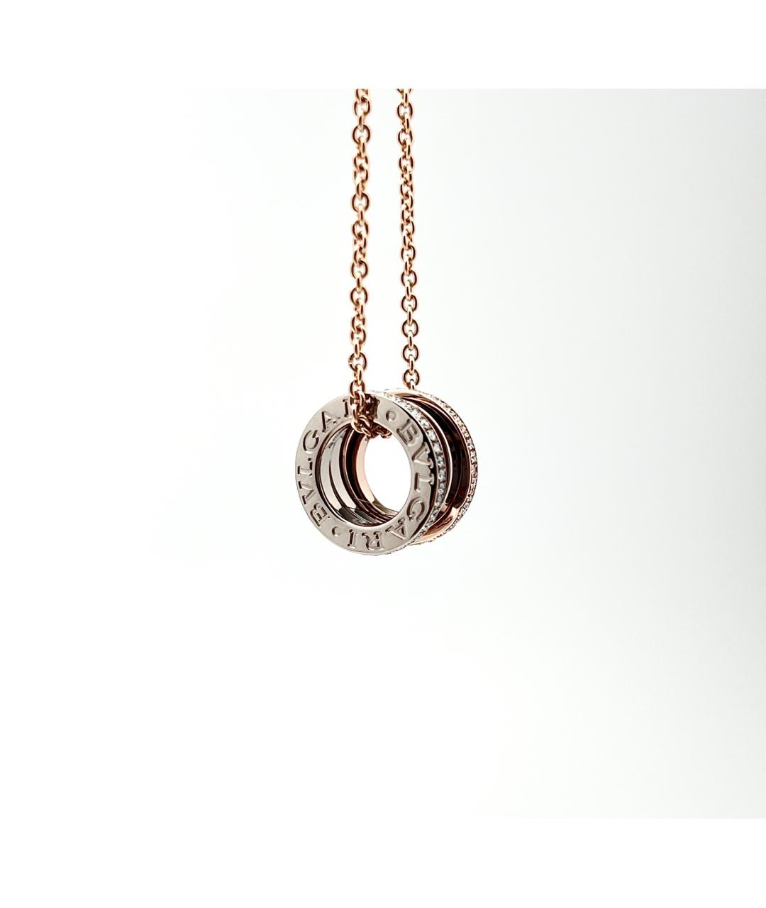 BVLGARI Золотая подвеска из белого золота, фото 3
