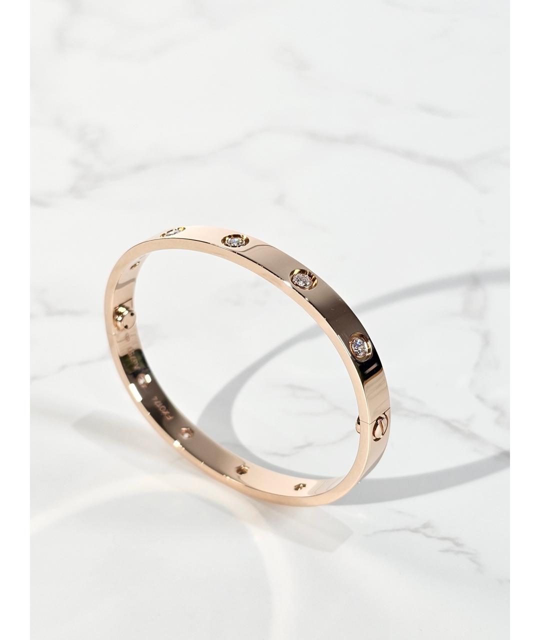 CARTIER Золотой браслет из розового золота, фото 2
