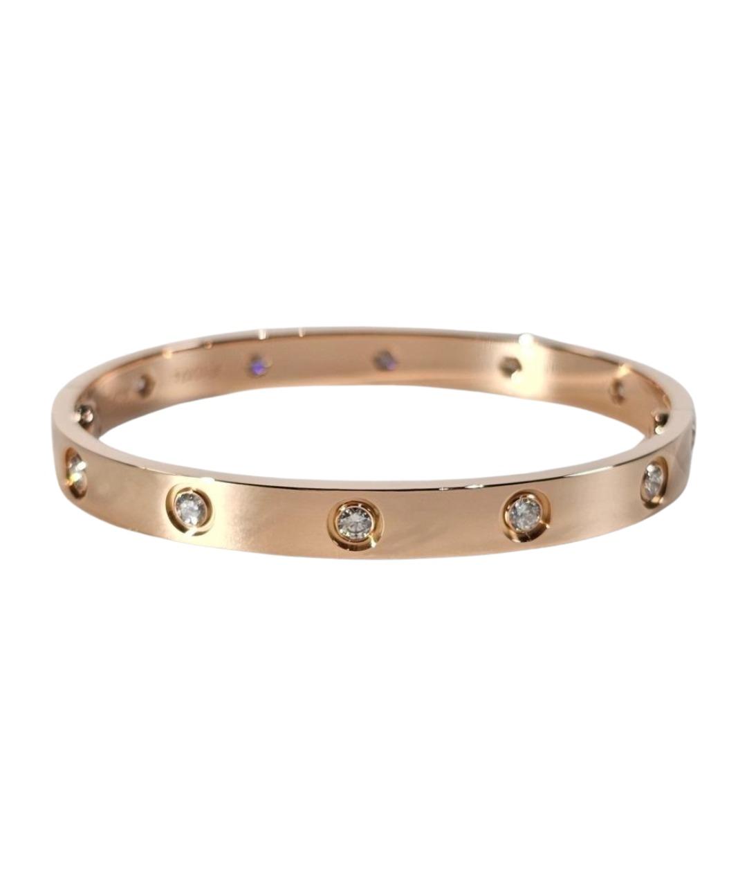 CARTIER Золотой браслет из розового золота, фото 1