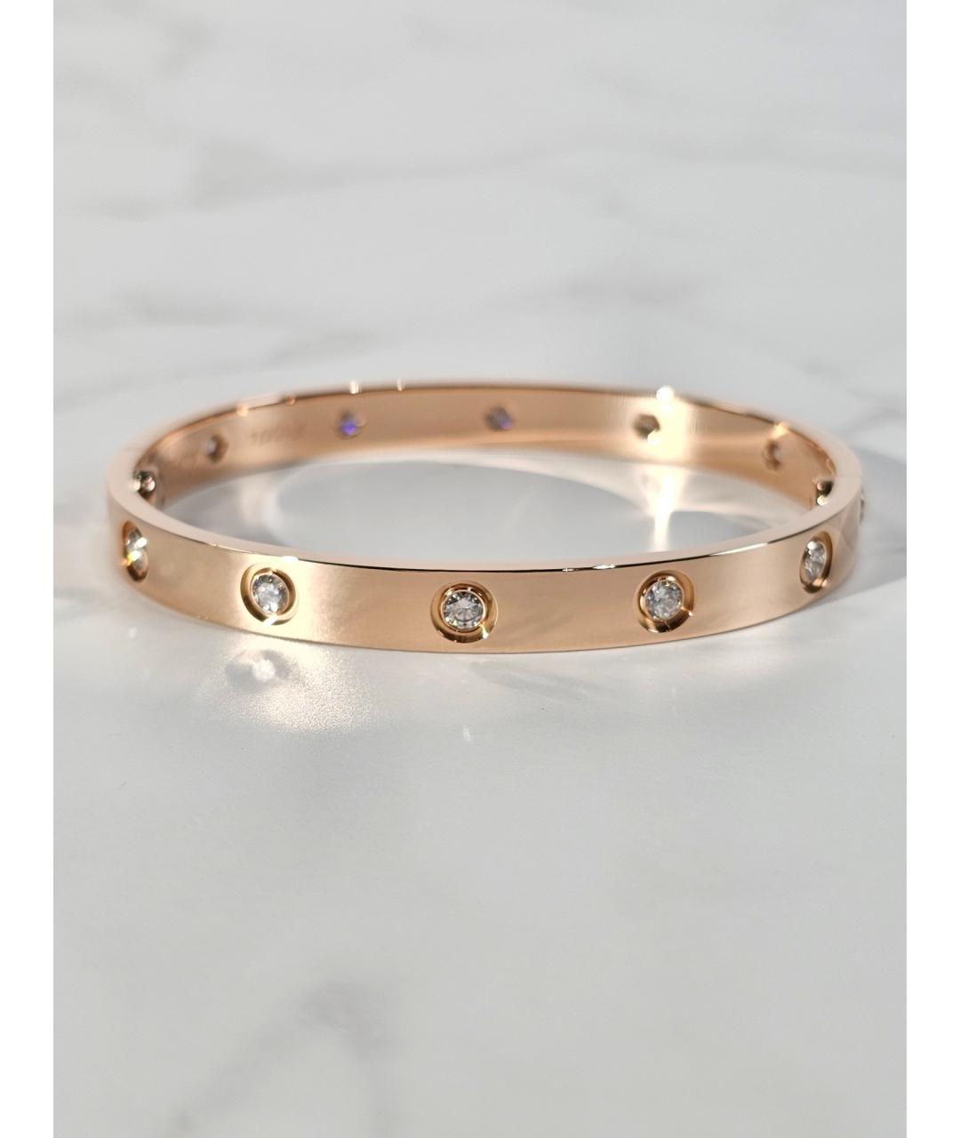 CARTIER Золотой браслет из розового золота, фото 4