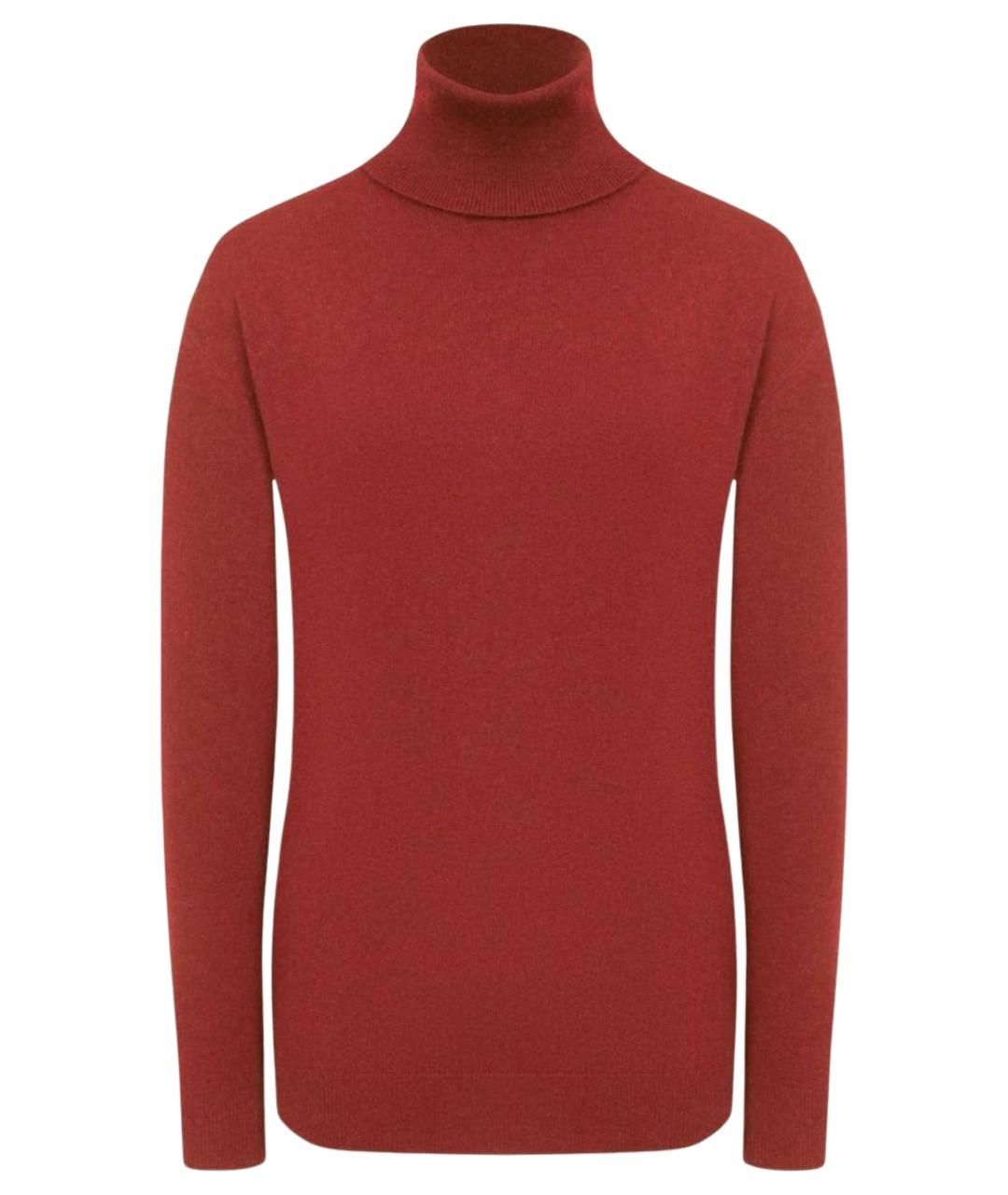 BRUNELLO CUCINELLI Бордовый кашемировый джемпер / свитер, фото 1