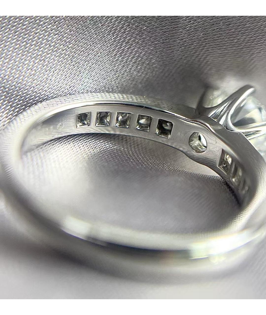 TIFFANY&CO Серебряное платиновое кольцо, фото 5