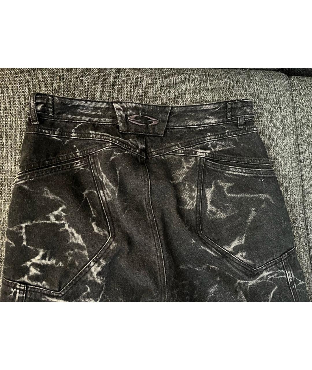 GRAILZ PROJECT G/R Черные деним повседневные брюки, фото 4