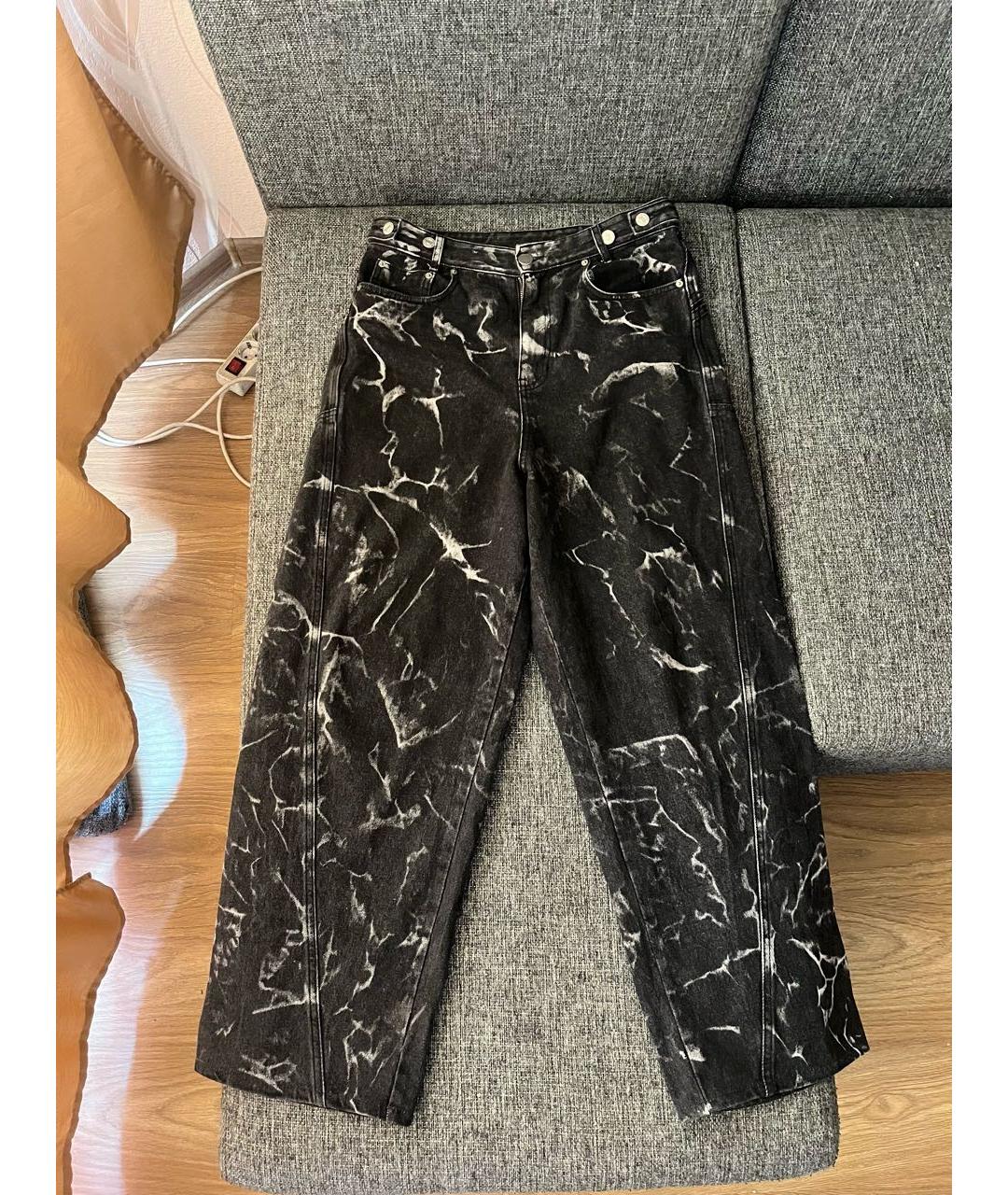 GRAILZ PROJECT G/R Черные деним повседневные брюки, фото 5