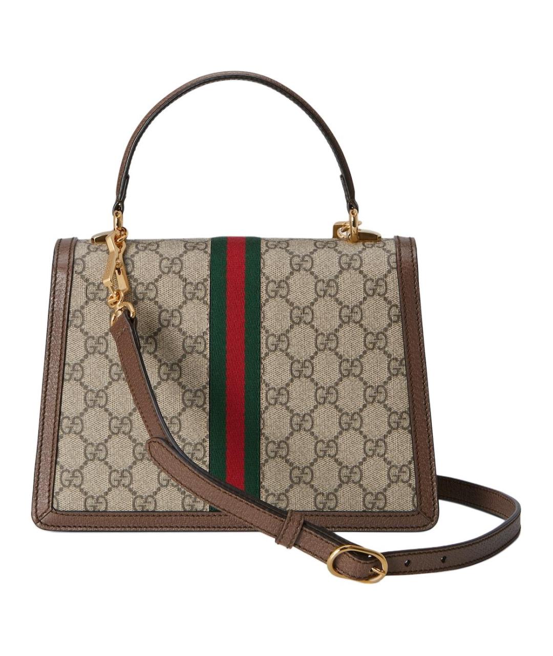 GUCCI Коричневая сумка через плечо, фото 4