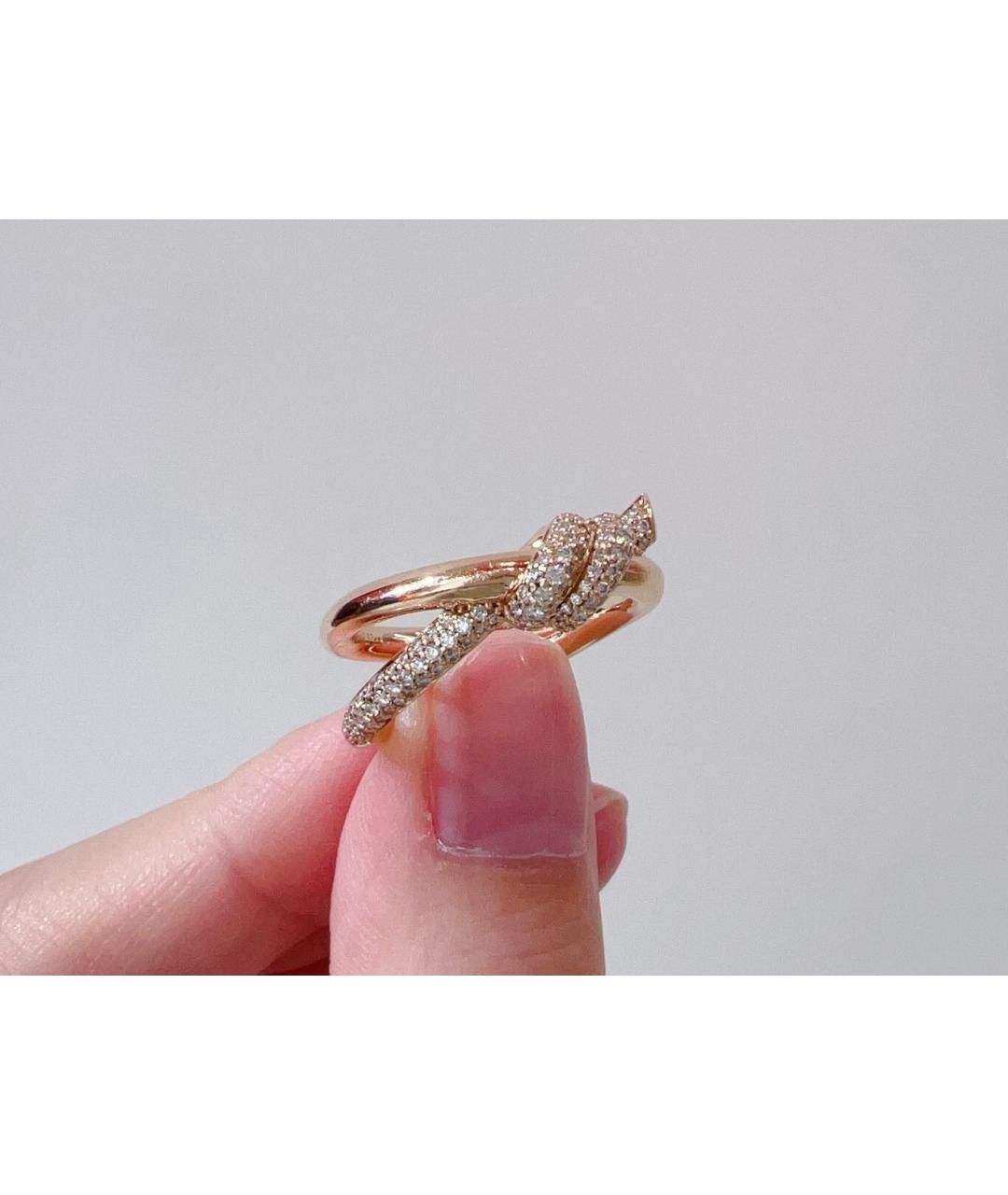 TIFFANY&CO Розовое кольцо из розового золота, фото 4