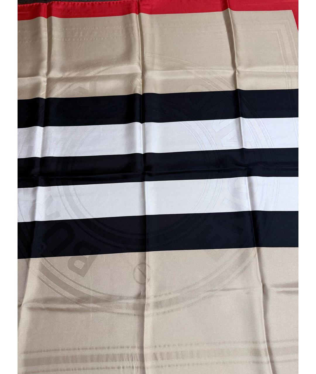 BURBERRY Мульти шелковый платок, фото 7