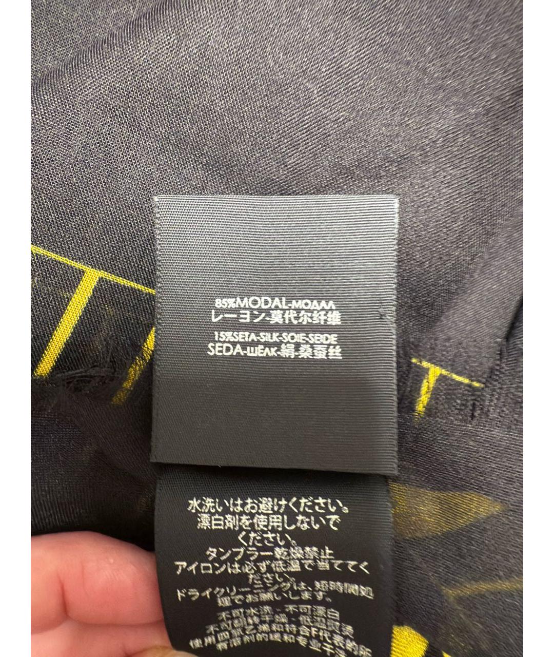 GUCCI Черный платок, фото 6