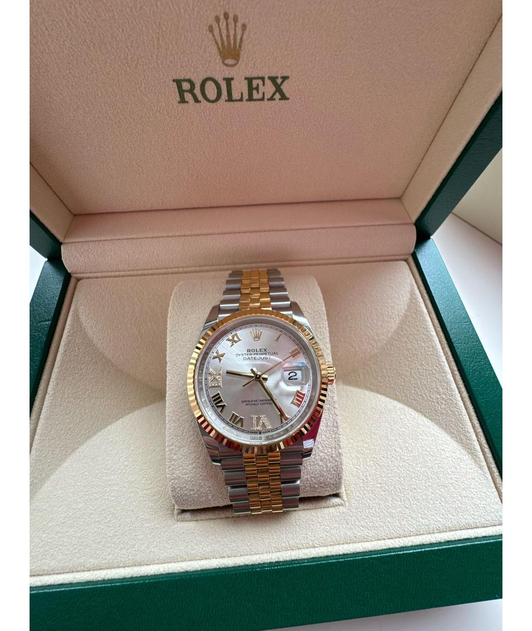 ROLEX Золотые часы из желтого золота, фото 5