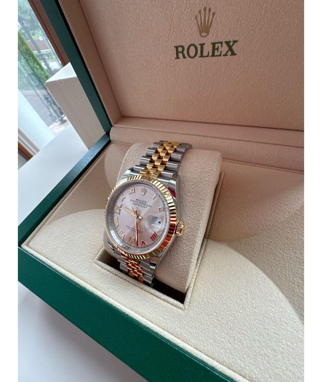 ROLEX Золотые часы из желтого золота, фото 2
