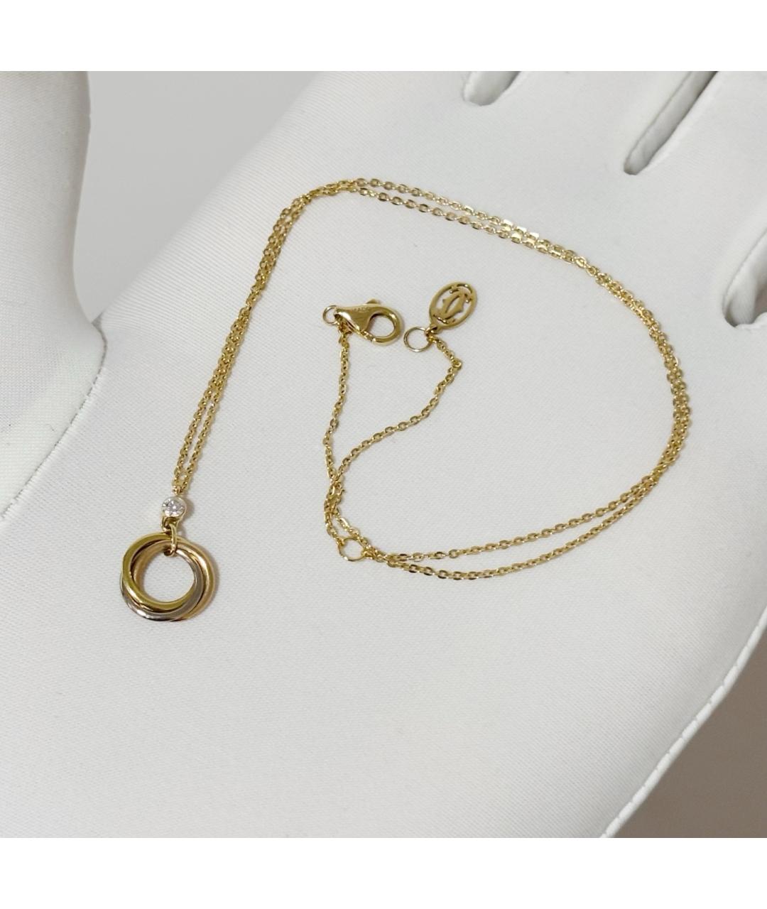 CARTIER Мульти колье из желтого золота, фото 6