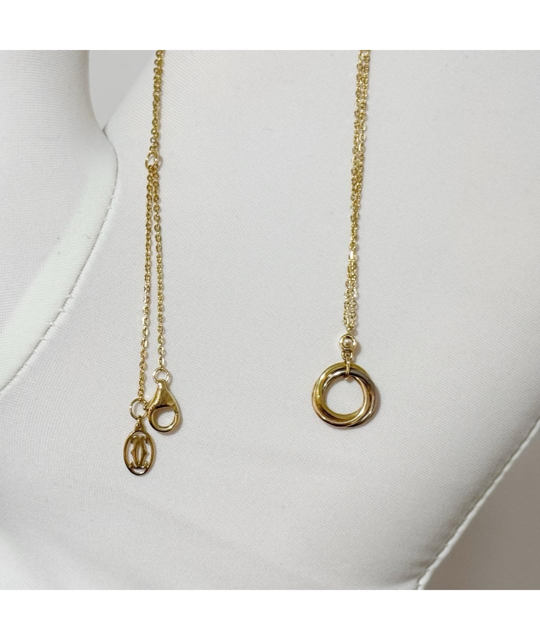 CARTIER Мульти колье из желтого золота, фото 5