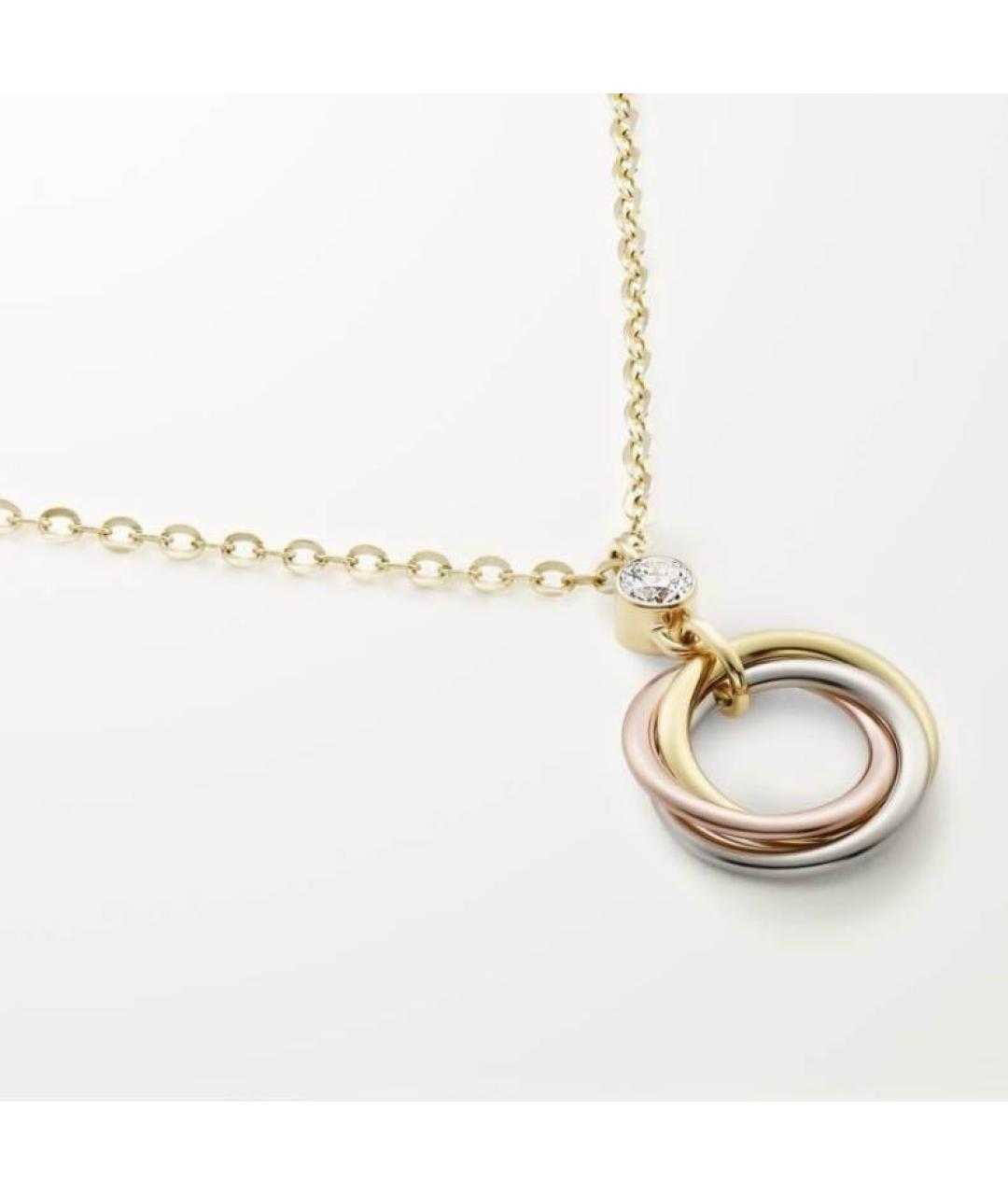 CARTIER Мульти колье из желтого золота, фото 7