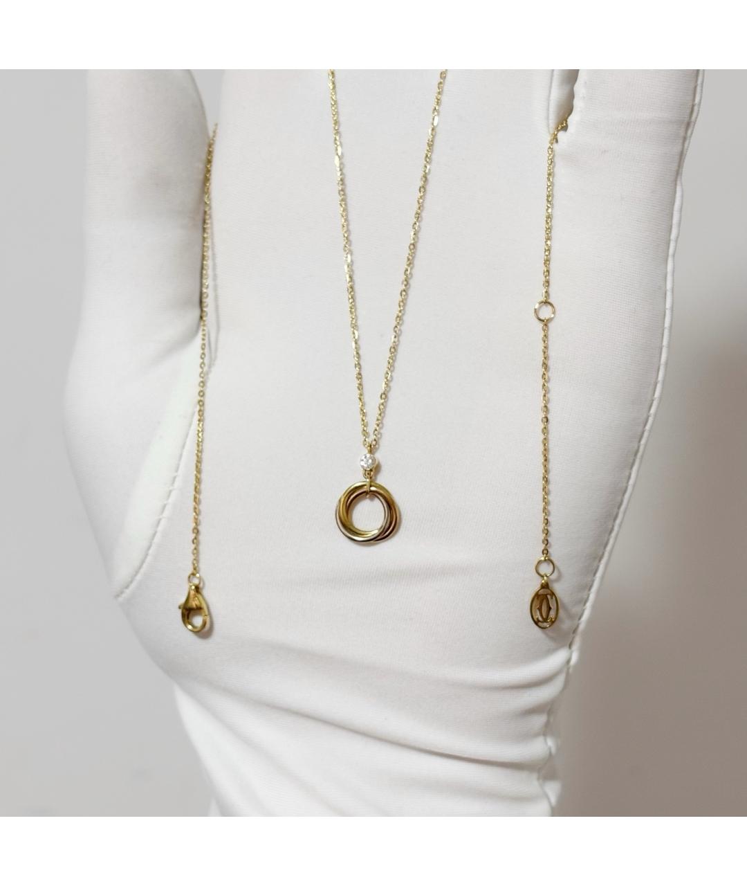 CARTIER Мульти колье из желтого золота, фото 3