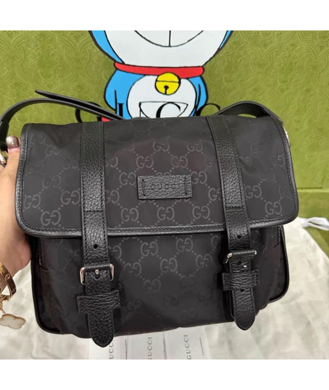 GUCCI Черная сумка на плечо, фото 3