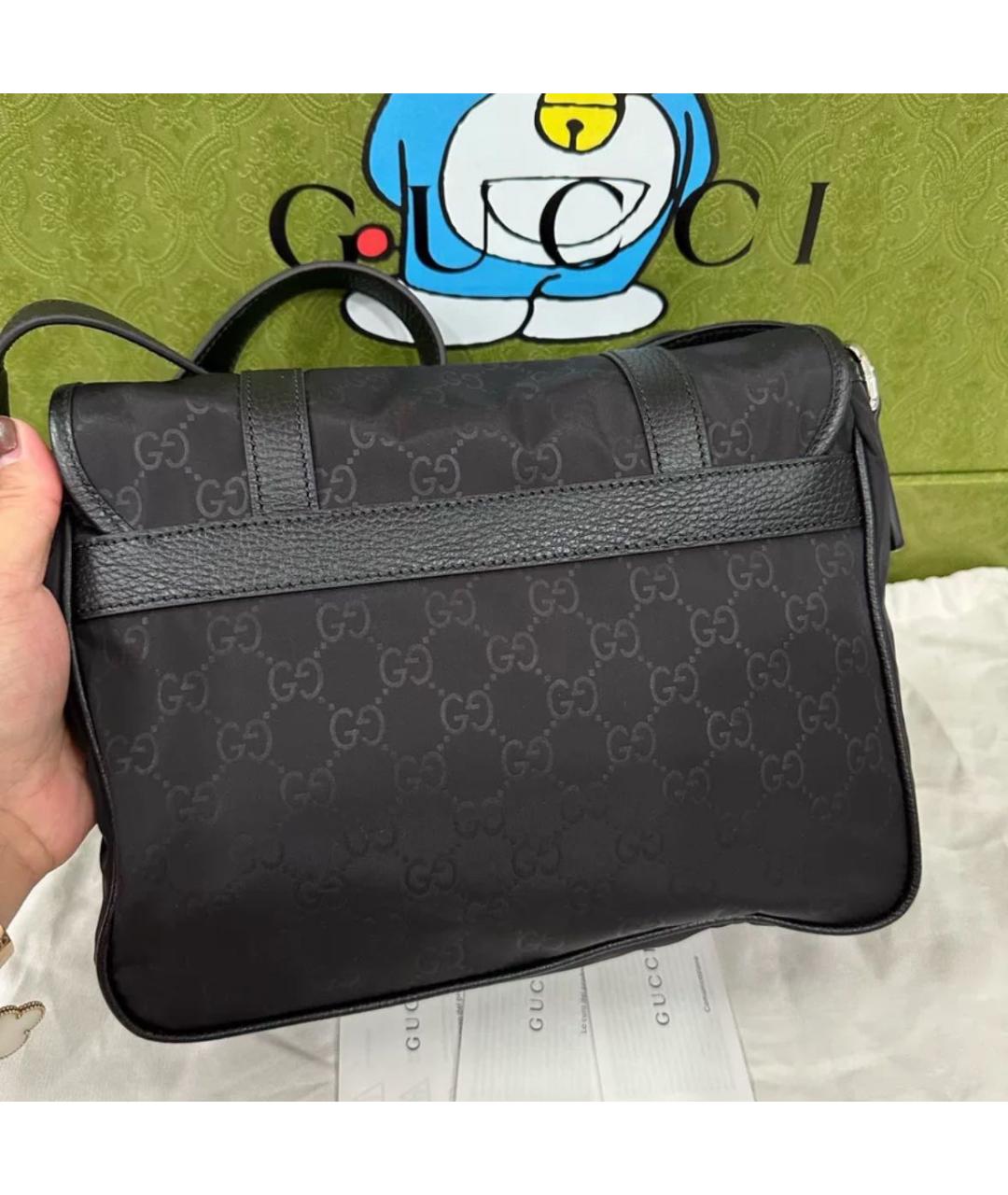 GUCCI Черная сумка на плечо, фото 4