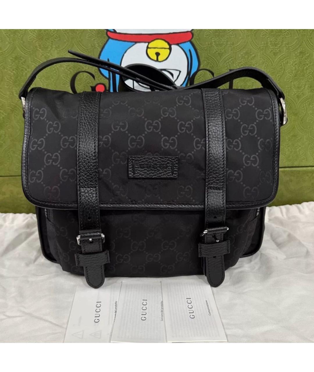GUCCI Черная сумка на плечо, фото 2