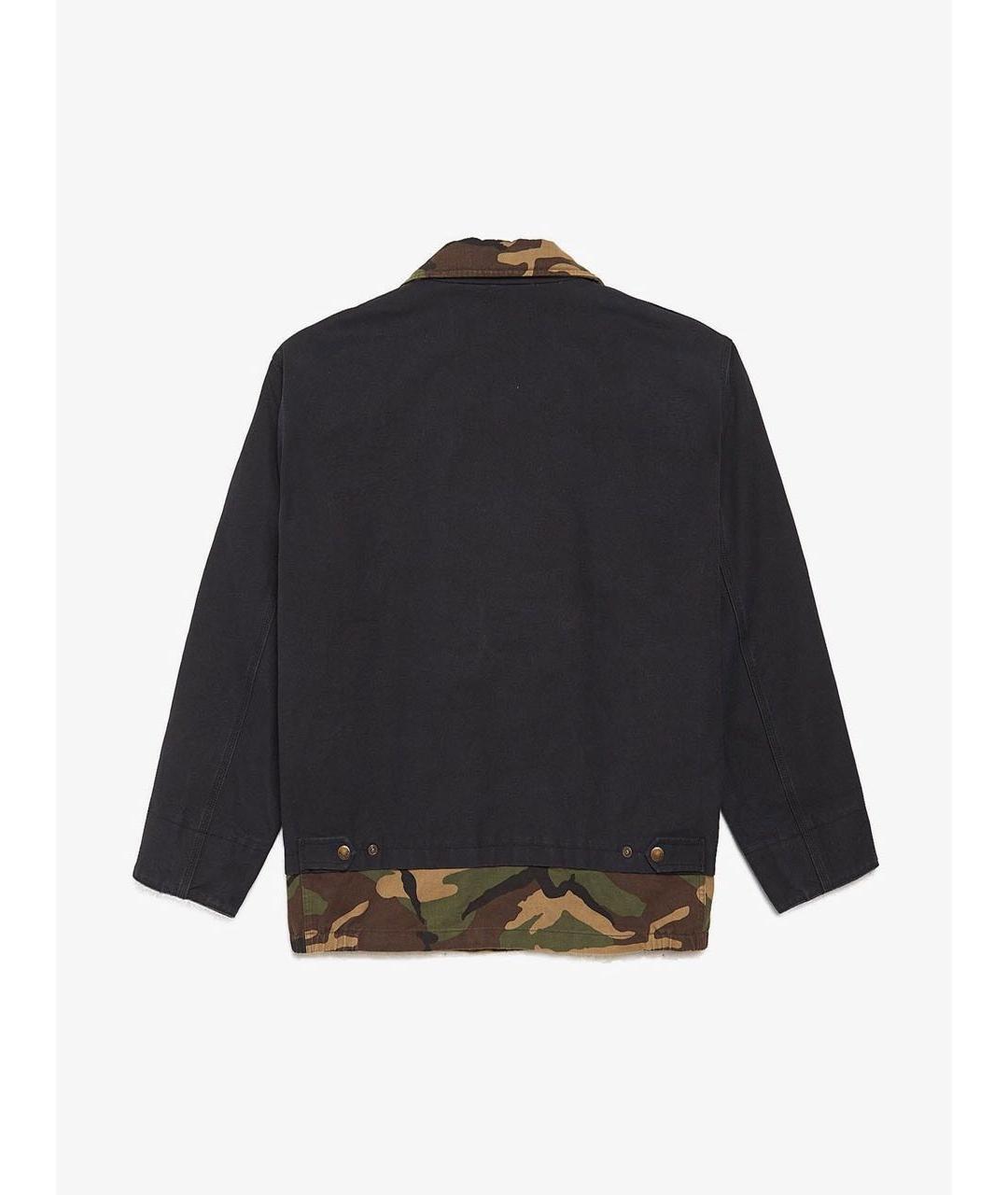 BALENCIAGA Черная хлопковая куртка, фото 2