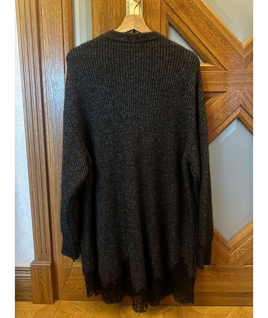 GIVENCHY Серое хлопковое повседневное платье, фото 2