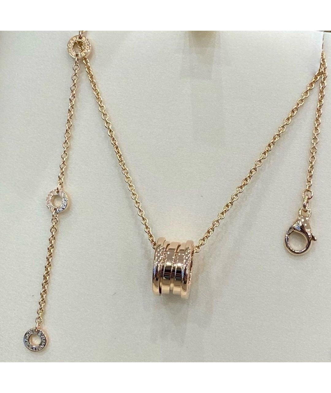 BVLGARI Розовое колье из розового золота, фото 3
