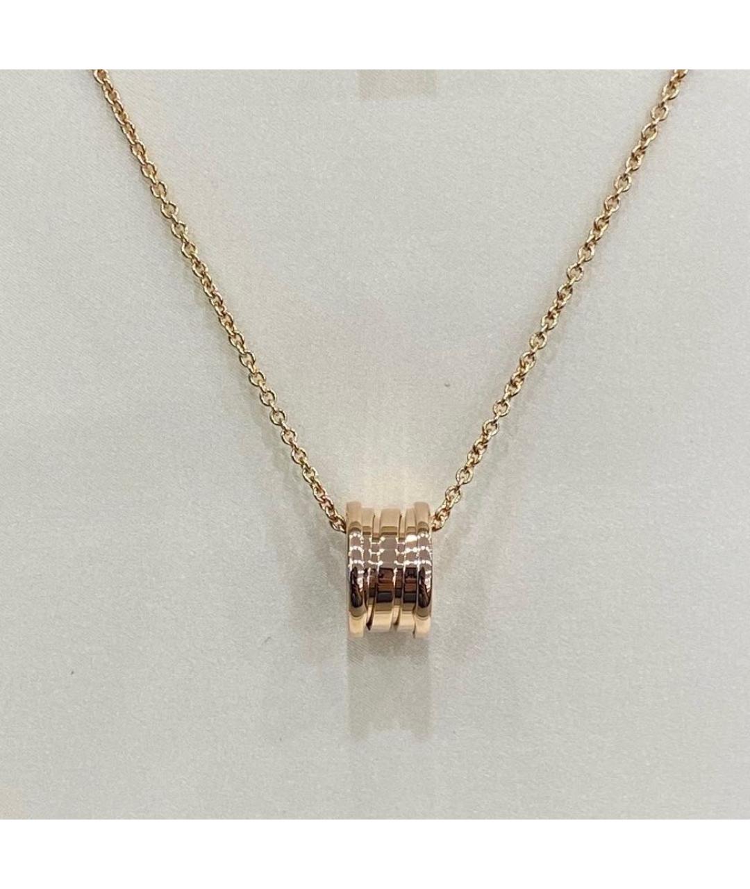 BVLGARI Розовое колье из розового золота, фото 5