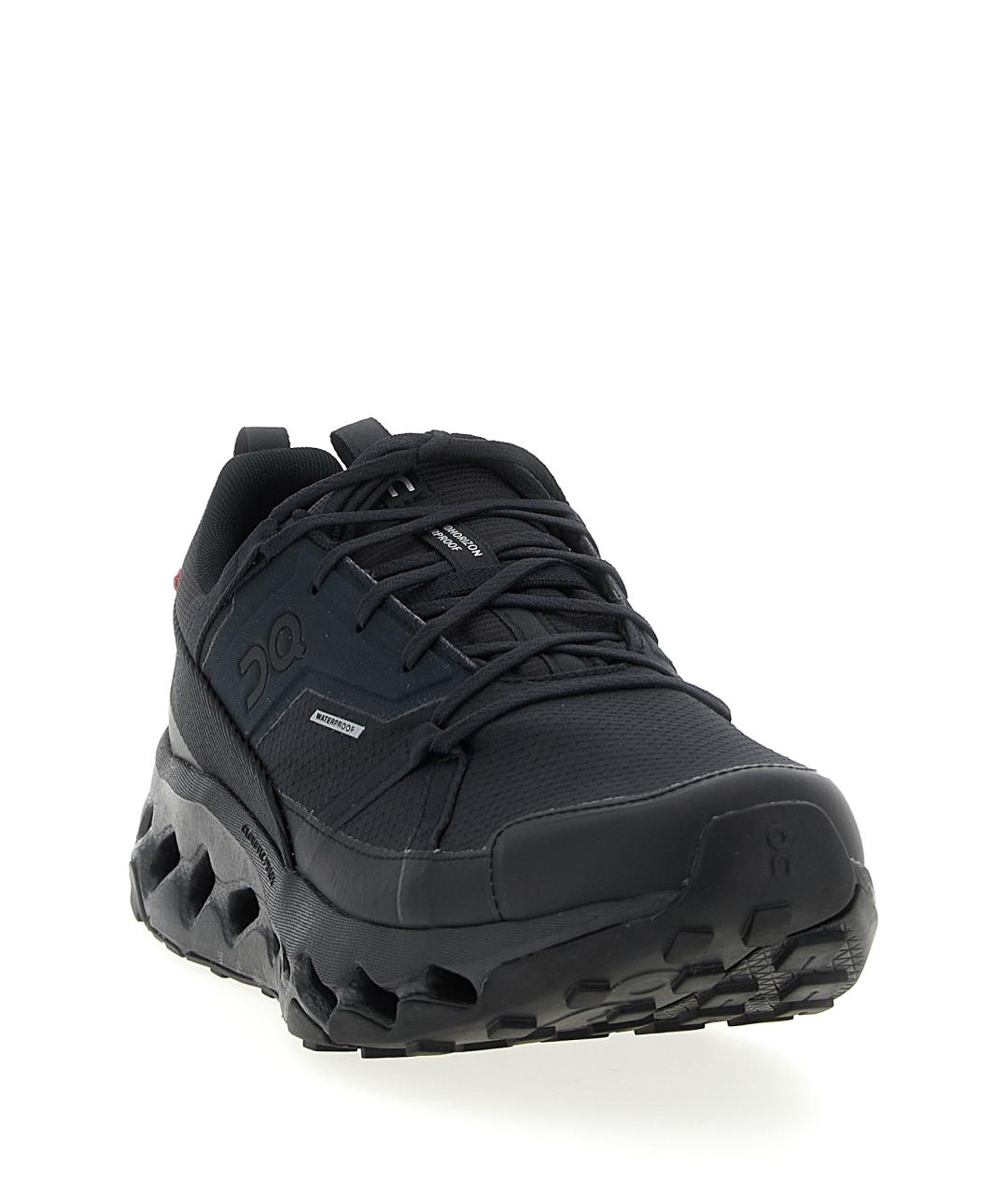 ON Черные синтетические низкие кроссовки / кеды, фото 2