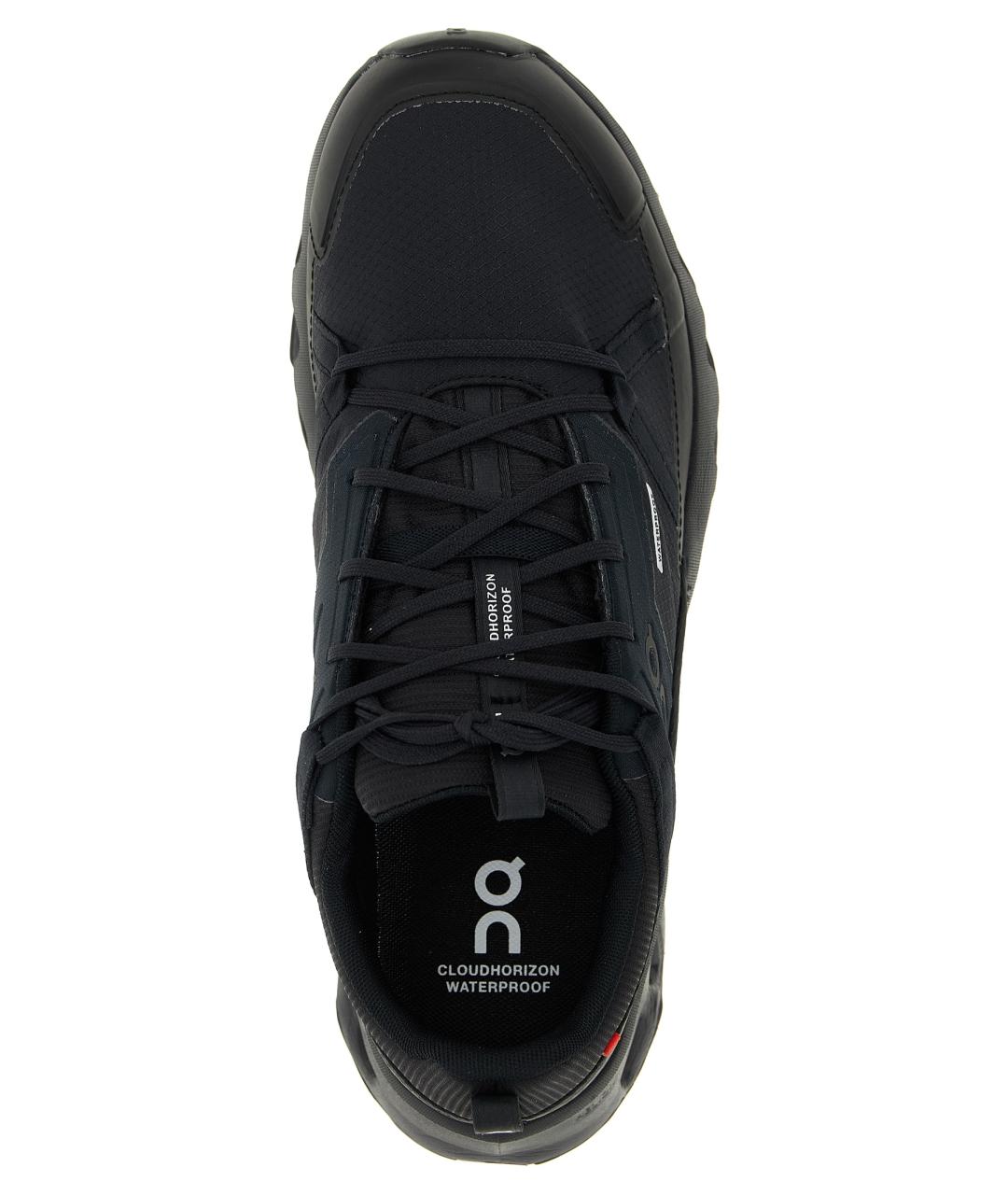 ON Черные синтетические низкие кроссовки / кеды, фото 4