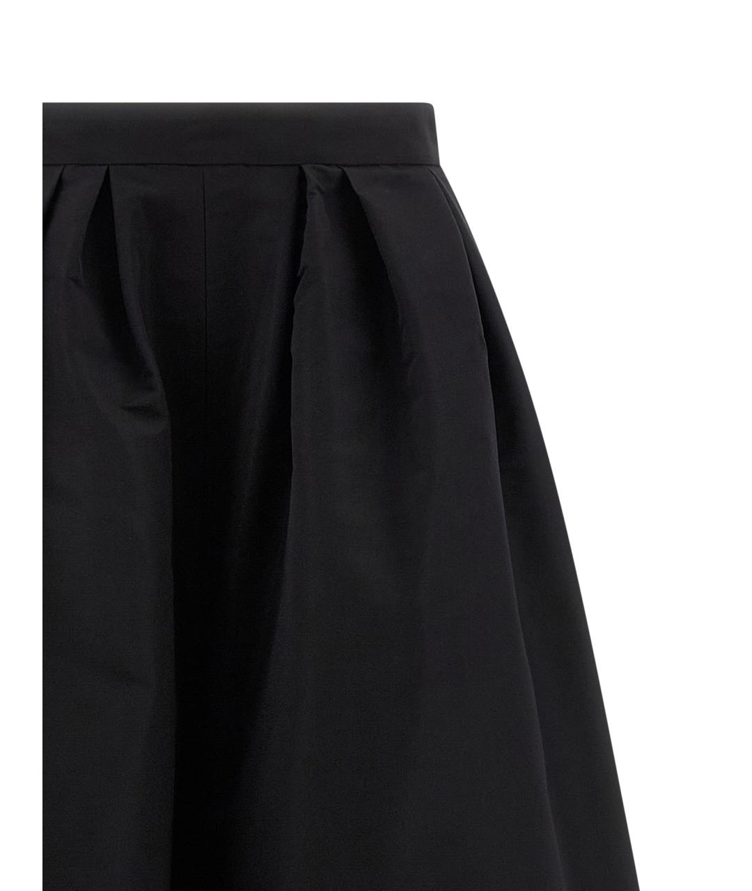 CAROLINA HERRERA Черные шелковые брюки широкие, фото 3