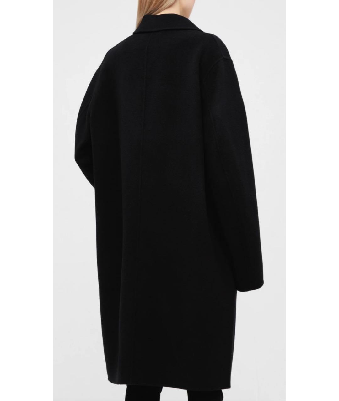 ACNE STUDIOS Черное шерстяное пальто, фото 8