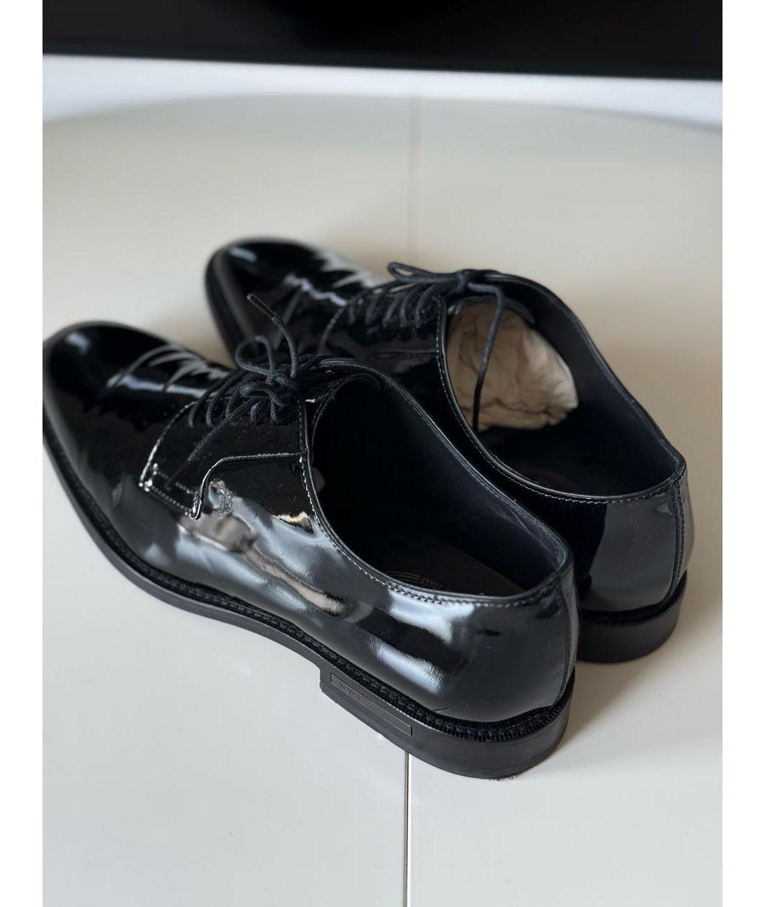TOD'S Черные туфли из лакированной кожи, фото 3