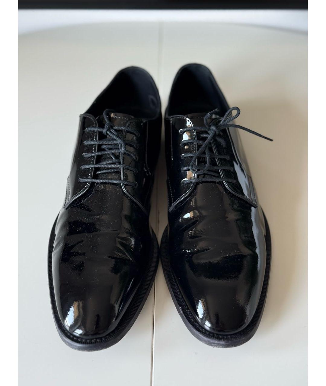 TOD'S Черные туфли из лакированной кожи, фото 2