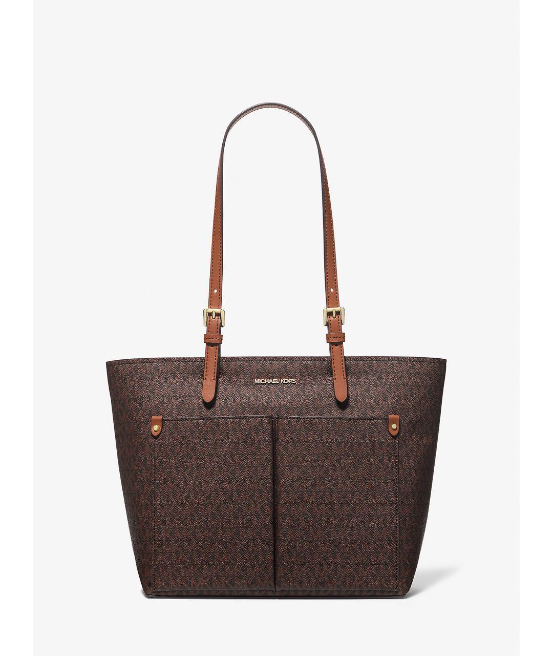 MICHAEL KORS Коричневая сумка тоут, фото 5