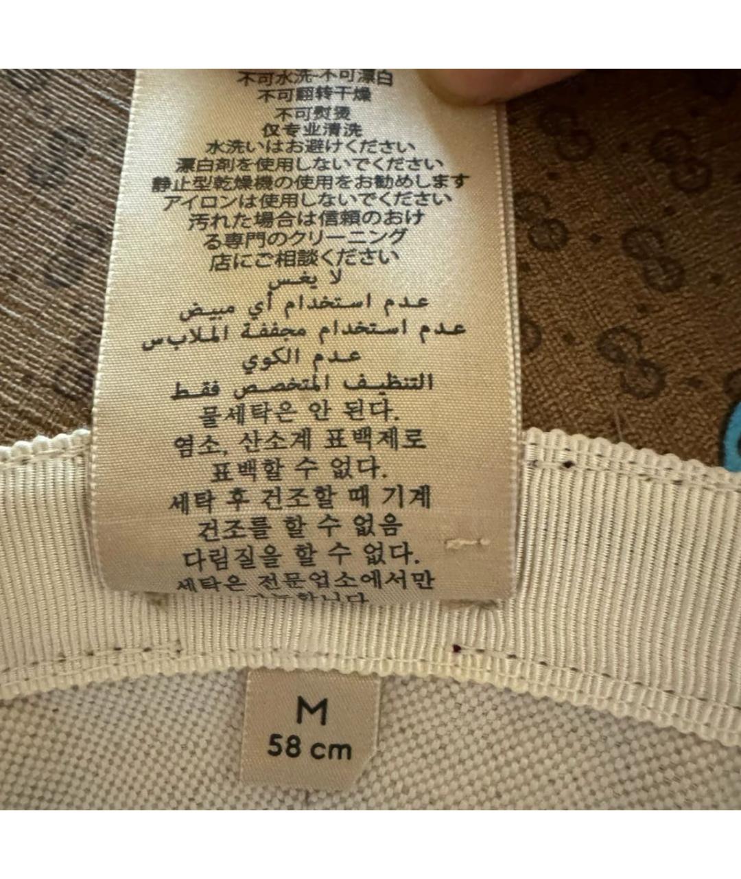 GUCCI Коричневая панама, фото 4