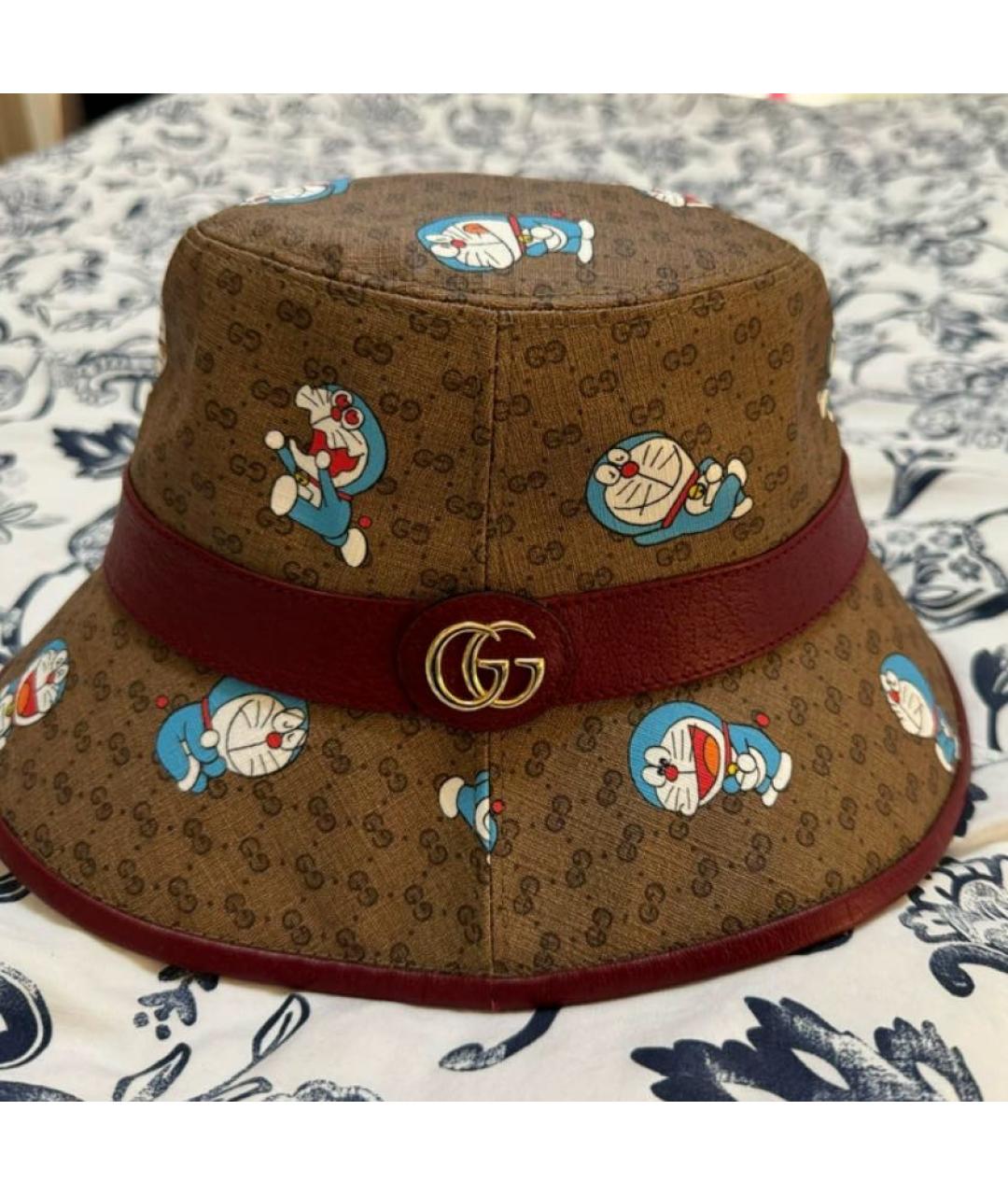 GUCCI Коричневая панама, фото 2