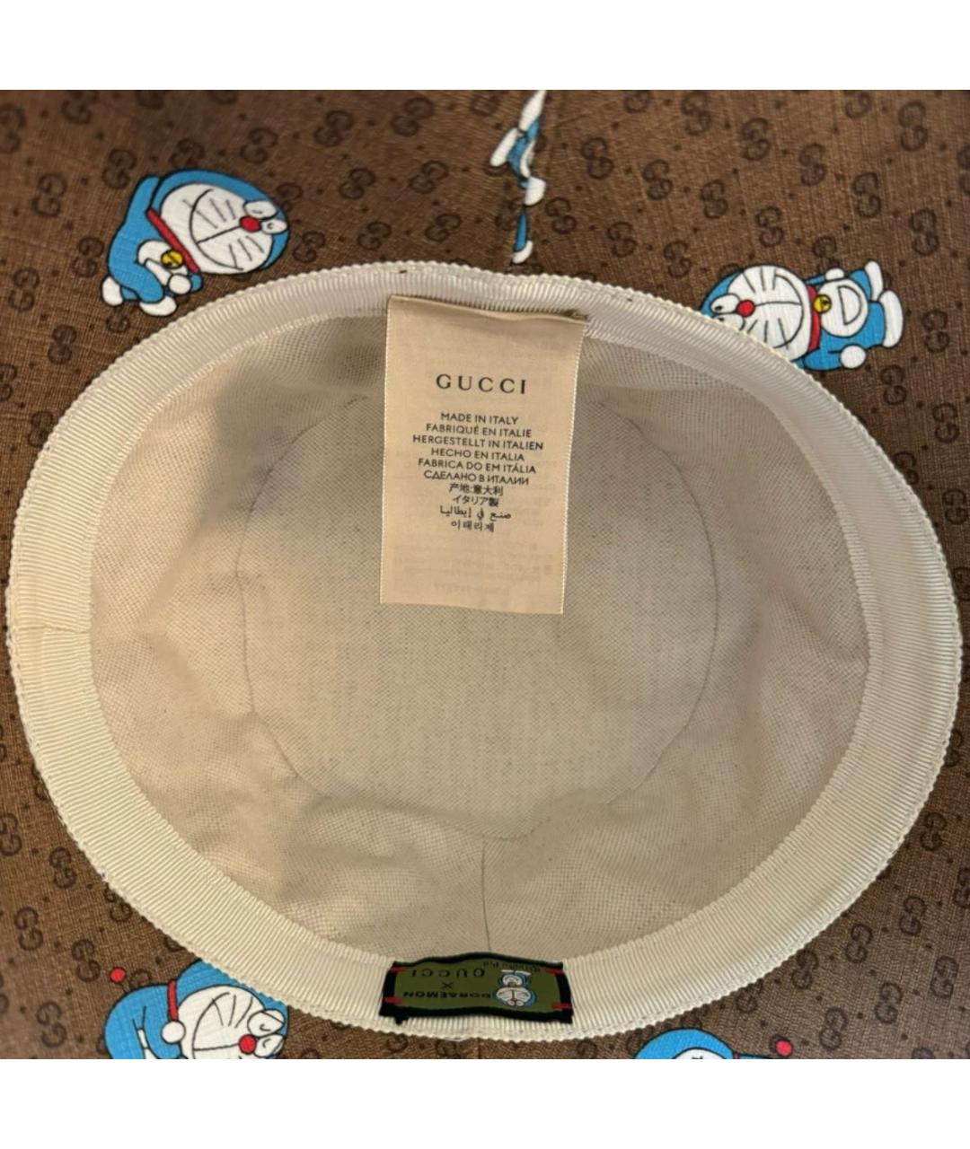 GUCCI Коричневая панама, фото 3