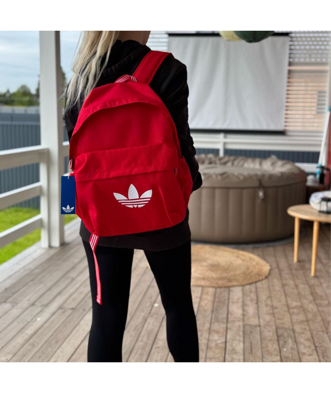 ADIDAS Красный рюкзак, фото 3