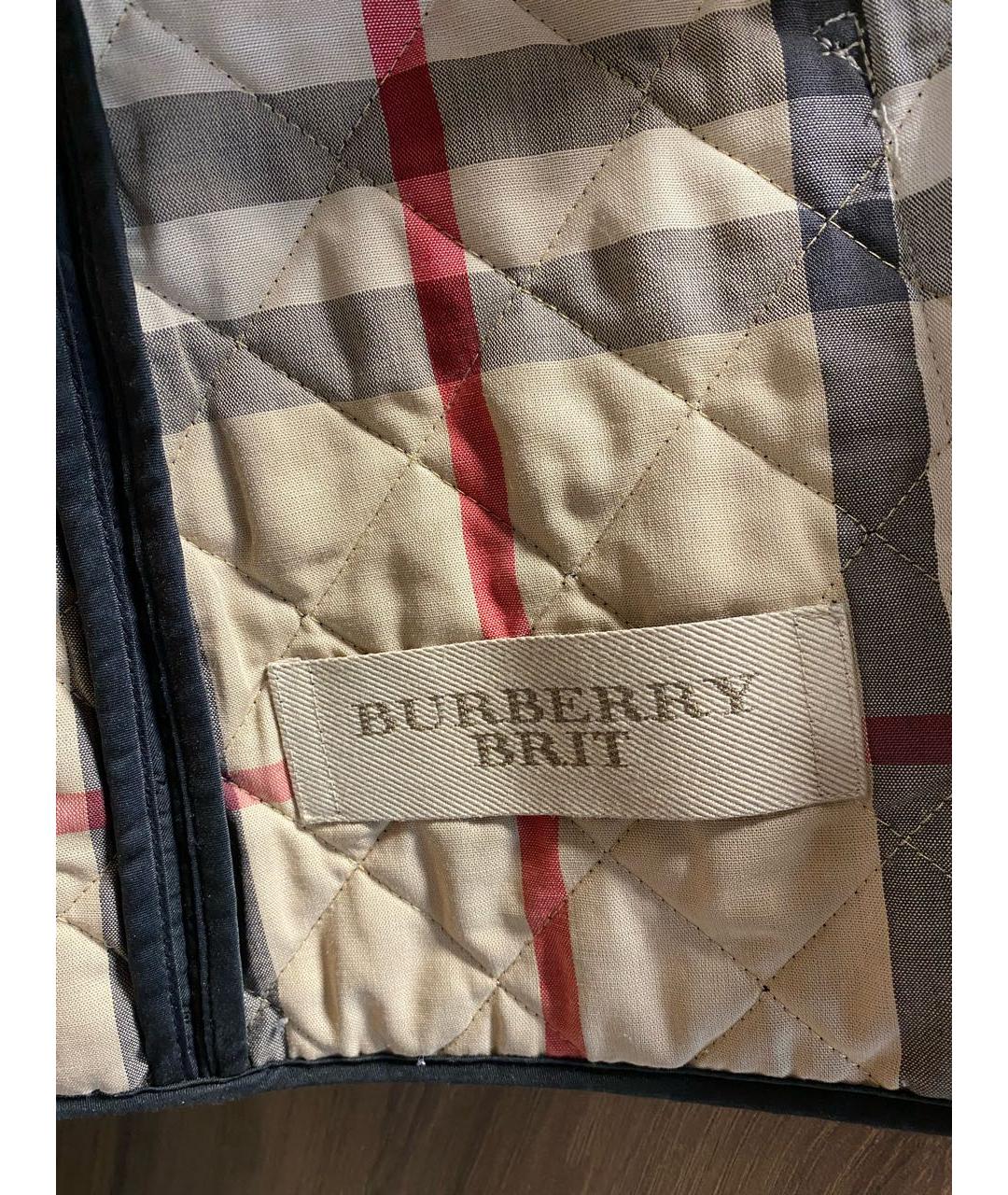 BURBERRY BRIT Черная куртка, фото 5