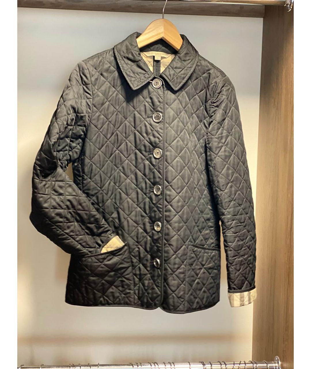 BURBERRY BRIT Черная куртка, фото 2