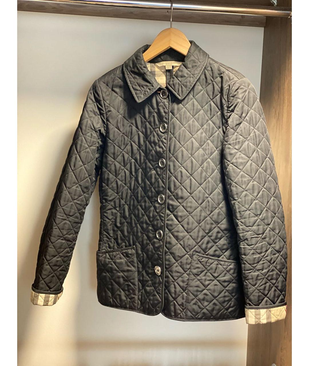BURBERRY BRIT Черная куртка, фото 8