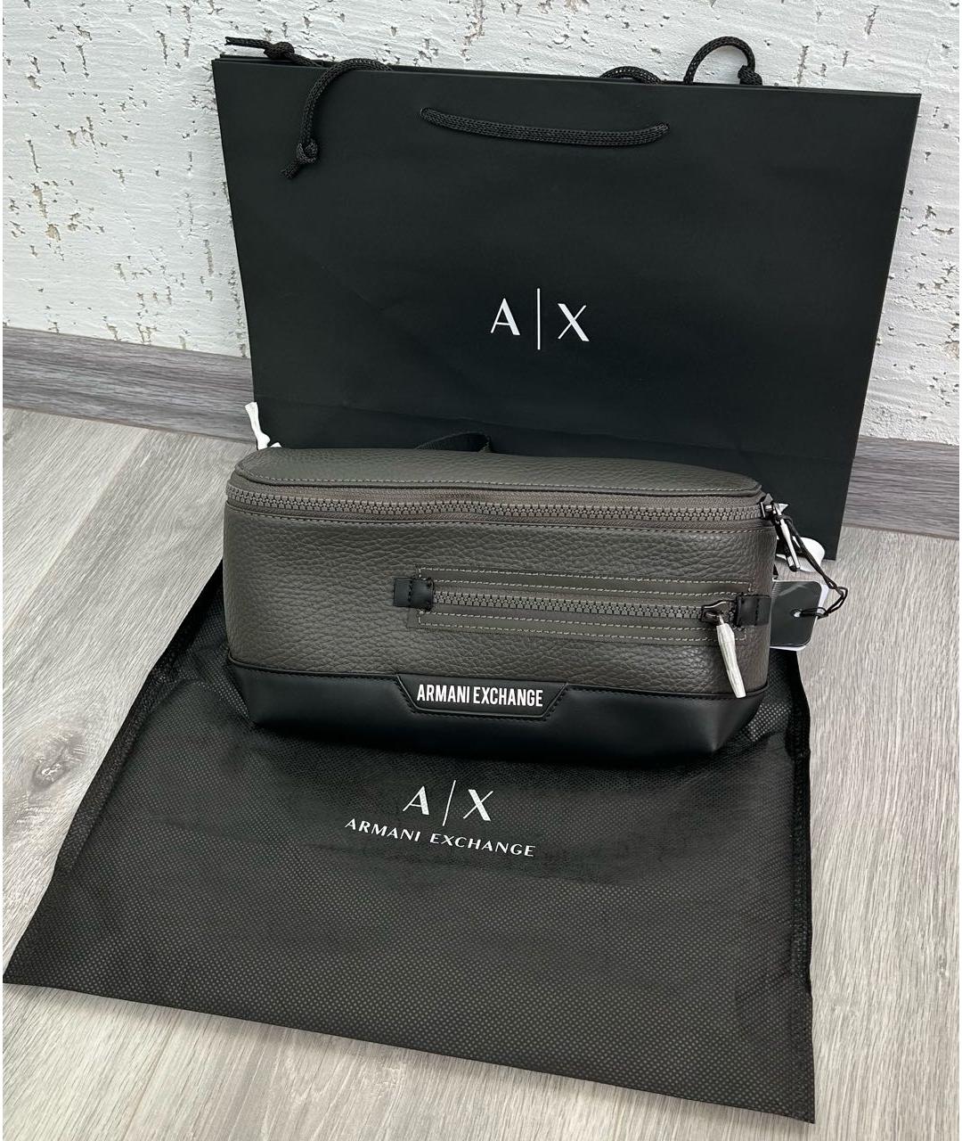 ARMANI EXCHANGE Серая поясная сумка, фото 7