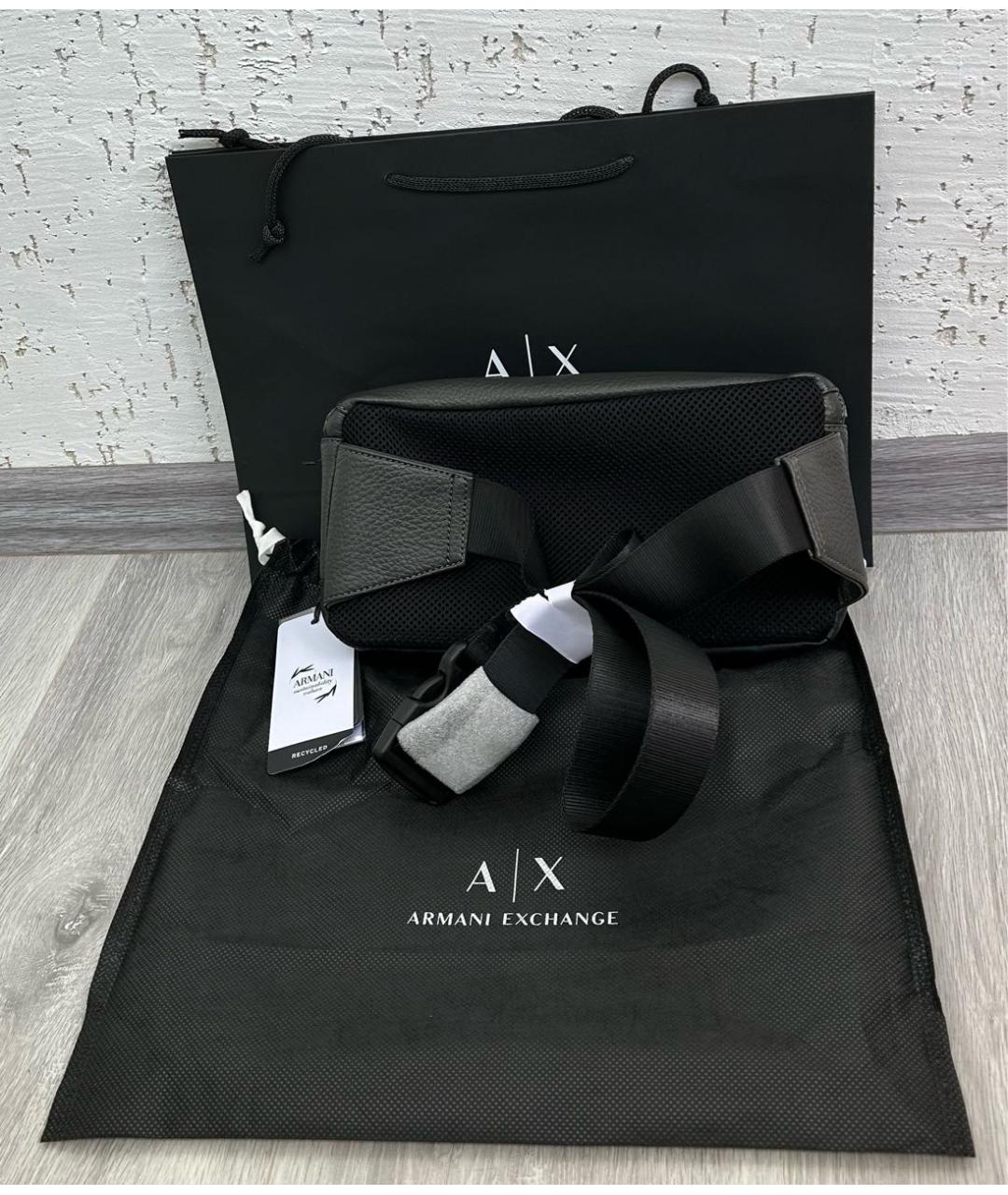 ARMANI EXCHANGE Серая поясная сумка, фото 8