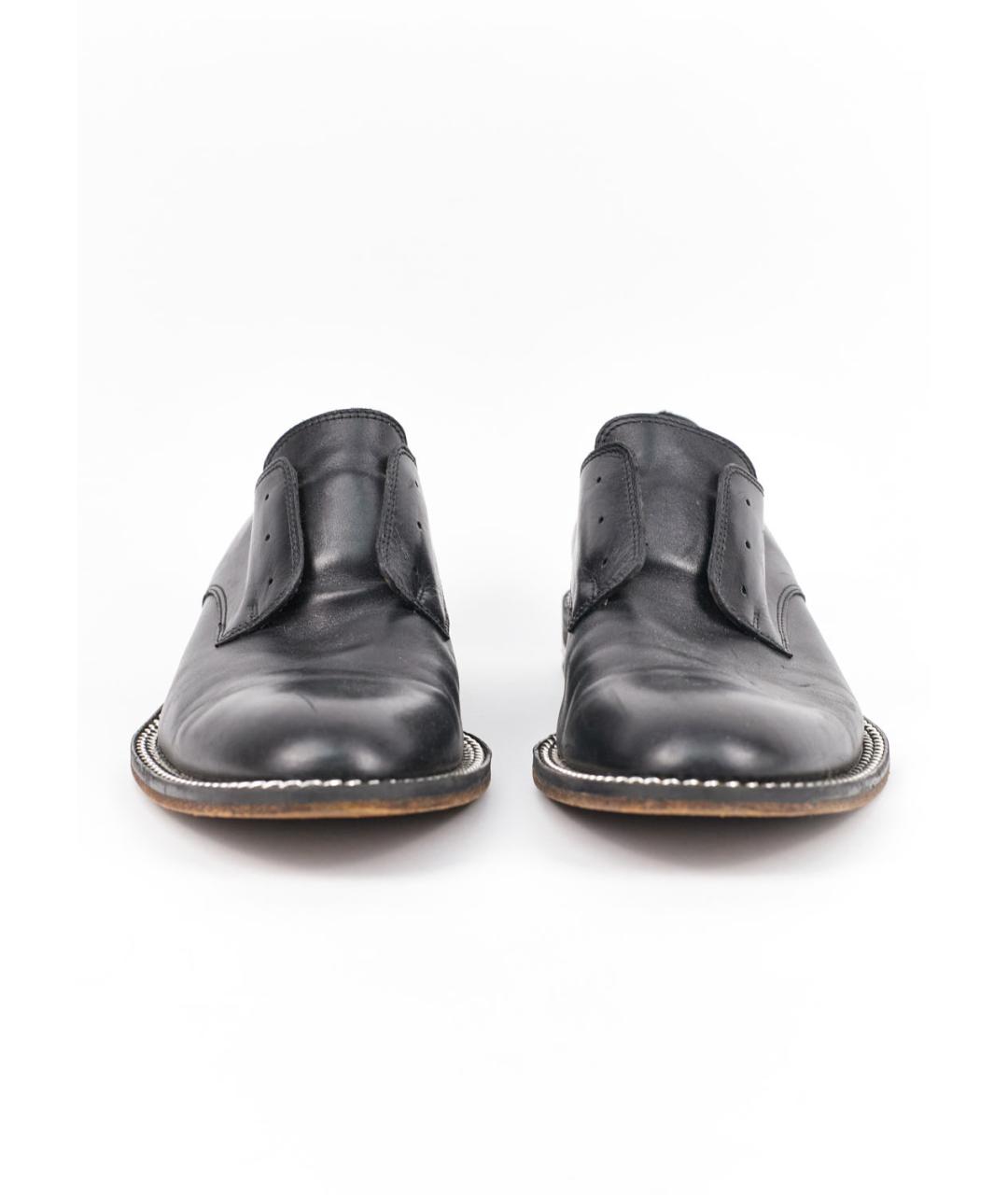 GIVENCHY Черные кожаные лоферы, фото 3