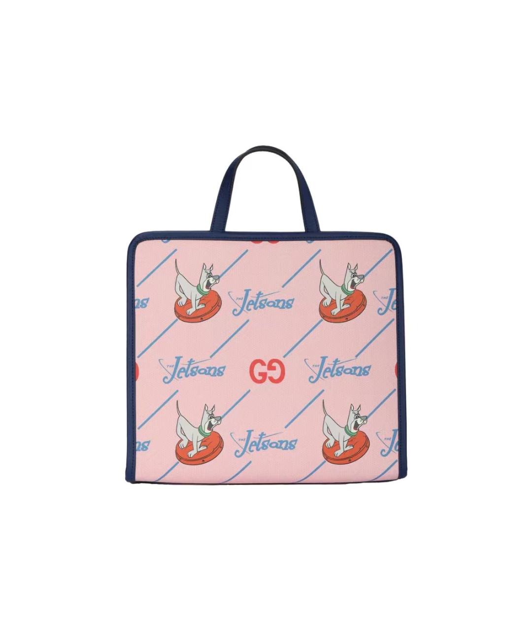 GUCCI Коралловая пляжная сумка, фото 1