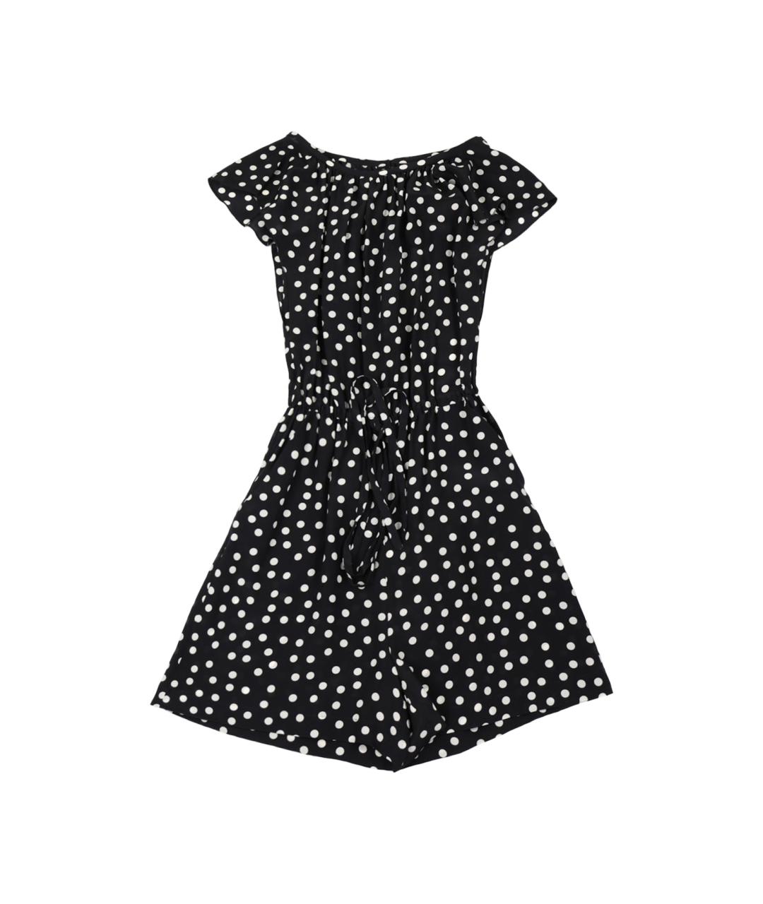 DOLCE&GABBANA Черный шелковый комбинезон, фото 1