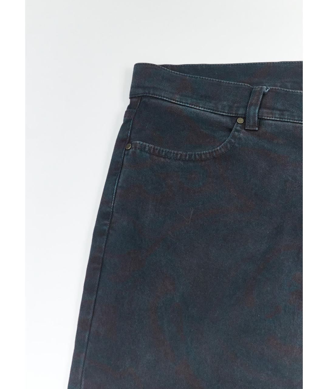ETRO Мульти хлопко-эластановые прямые джинсы, фото 4