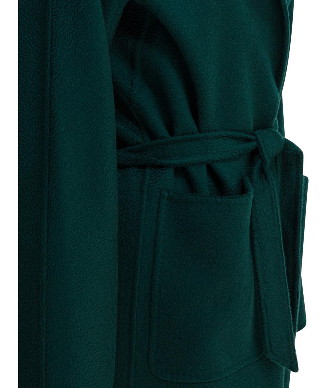 MAX MARA Зеленые кашемировое пальто, фото 4
